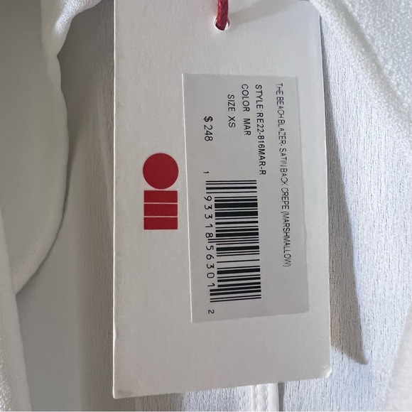 Womens Solid & Striped the beach blazer white size XS NWT - Picture 7 of 7